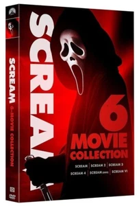 Scream 6-Movie Collection The Complete 1-6 (DVD, 2023, 6-Disc Box Set) New - Afbeelding 1 van 4