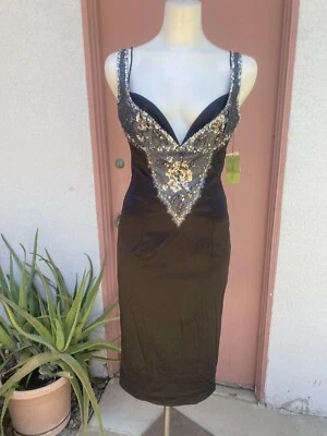 💕 曼德勒礼服 Y2K 🔥 华丽晚礼服 8 码全新带标签 — 第 1/4 张图片