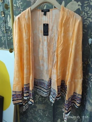 NWOT Torrid Open Front Bell Sleeve Kimono Cardigan Cover Sz 2 - Image 1 of 4