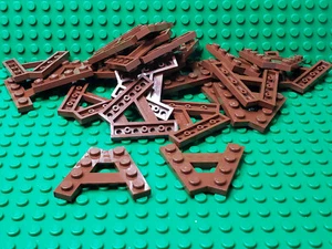 ** 25 Karat Lot ** Lego NEU rotbraun Keil Platte A-Form Menge 25 - Bild 1 von 1