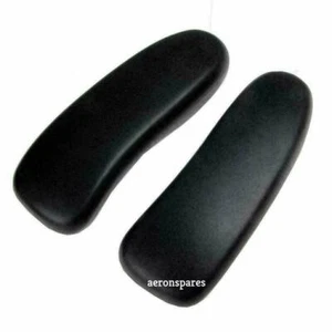 10 x AERON Stuhl Armpolster Auflagen Herman Miller Vinyl Armpolster Auflage - Bild 1 von 6