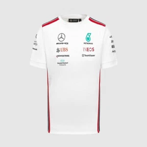 Mercedes AMG F1 weiß 2023 Team T-Shirt - Bild 1 von 11