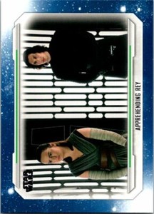 2019 Topps Star Wars Skywalker Saga Blue #99 Apprehending Rey