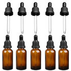 Amber GLASS DROPPER BOTTLES 10/15/30ml Drop Pipette Aromatherapy Eye Ear Juice