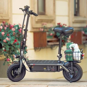 Elektroroller 36V 7.8AH 10 Zoll 500W Elektro-Scooter Mit Sitz iScooter F2 30km/h - Bild 1 von 22