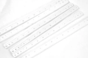 6-teiliges Zahnstangen-Set Kunststoff Translatorisch Geradlinige Bewegung Linear - Picture 1 of 3