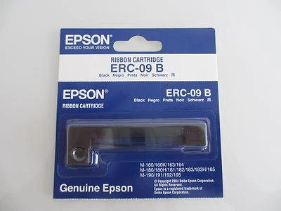 Ink Ribbon Genuine Epson ERC-09B  Cartridge Black C43S015354 ERC09B - Image 1 of 4