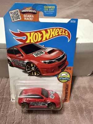 Hot Wheels Rojo Subaru WRX STI Hatchback Foto 1 de 3