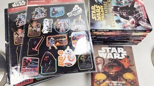 Star Wars book lot of 15 plus stickers, 5 are hardback - Imagen 1 de 8