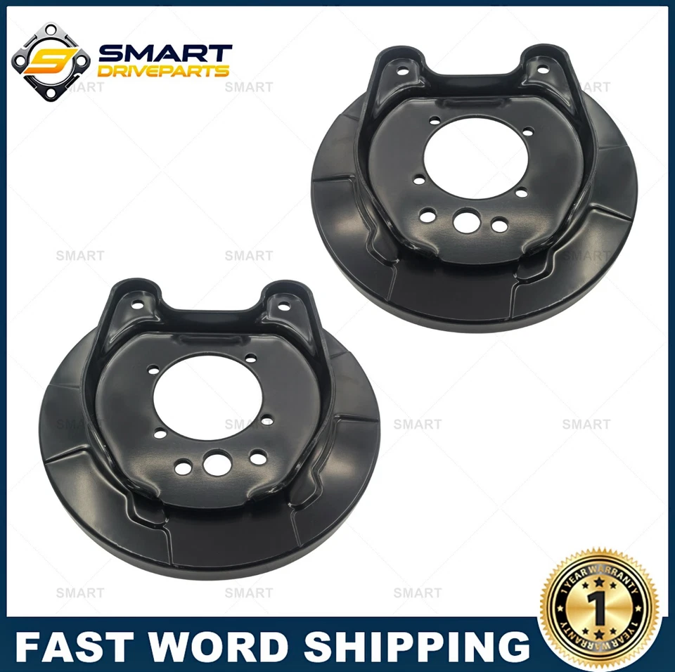 2Pcs Rear Brake Backing Plates Brand New For 2005 - 2020 Nissan Frontier Xterra Foto 1 de 4