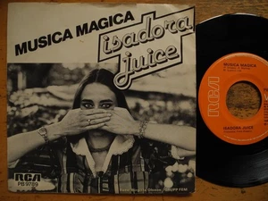 ISADORA JUICE Musica Magica / Stai Con Me 45 7" single 1981 Sweden EX - Picture 1 of 2