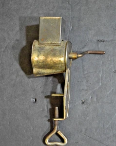 Vintage Cheese Grater Nutmeg Counter Vise Kitchen Grinder - Picture 1 of 7