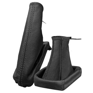 Schaltsack + Handbremsmanschette passend für Opel Astra G schwarz - Picture 1 of 5