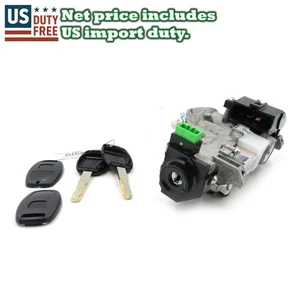 Fit 02-08 Honda City Fit Aria GD6 GE4 GM2 AT Ignition Switch Steering Lock & Key - Bild 1 von 6