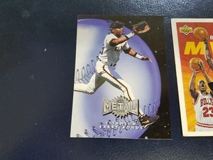 Barry Bonds SF Giants 1996 Fleer Metal Universe Titanium NO SHINE BLANK BACK - Picture 1 of 4