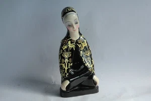 LENCI Madonna céramique Italie Art déco (59031) - Picture 1 of 11