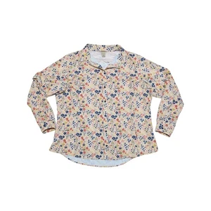 Duluth Trading Co Sidewinder Printed Shirt Gardening Button Down Womens XXL Top - Picture 1 of 4