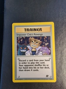 Imposter Oak's Revenge 76/82 Team Rocket Regular - Picture 1 of 2