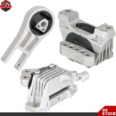 Juego completo de montaje de motor y transmisión 2,4 L 3 piezas para Jeep Cherokee 2014-2019 Foto 1 de 4