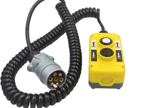 Pendant Controller Truck Tail Lift Control Switch Box Two Button  - Picture 1 of 11