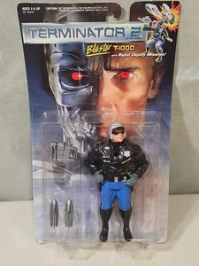 Kenner 1991 Terminator 2 Actionfigur Blaster T-1000 mit Rapid Deploy Raketen - Bild 1 von 6
