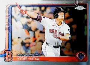 2025 TOPPS CHROME #141 MASATAKA YOSHIDA BOSTON RED SOX - Picture 1 of 2