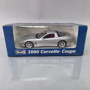 Revell 2000 Chevrolet Corvette Coupe SILVER Promo 1:25 Scale Model Car NEW - Picture 1 of 11