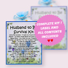 Husband To Be Survival Kit ~ Unique Sentimental Novelty Keepsake Gift & Card