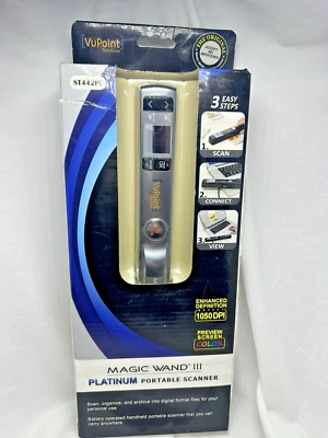 VuPoint Magic Wand III PDS-ST442PE-VP✨Portable Scanner - Image 1 of 4