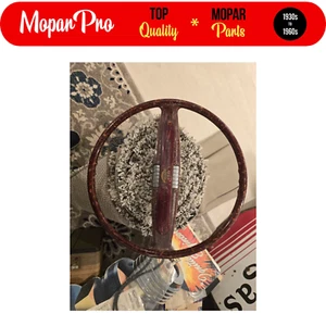 1941 1942 CHRYSLER STEERING WHEEL MARBLE WHEEL TOWN & COUNTRY WOODY WOODIE - Picture 1 of 12