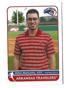 2012 Arkansas Travelers Mike Metcalfe