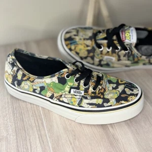 Vans x Toy Story Authentic Multi Print Black True White Woody Buzz SZ 7 W 5.5 M - Picture 1 of 24