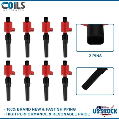 8 Pack Of Ignition Coil For Mercury Grand Marquis 4.6L V8 2004 2005 2006 2007 - Image 1 of 4