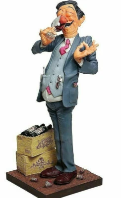 Guillermo Forchino catador de vino figura escultura num./lim. Edición FO84007 - 20242