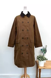 Giacca cerata Barbour X Alexa Chung Bark Virginia taglia UK 6 EU 32 USA 2 XS trench - Foto 1 di 14