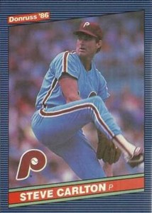 1986 Donruss #183 Steve Carlton NM Near Mint Phillies