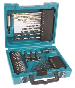 Makita D-36980 Set Kit 34 Accessories Tips Bits Case - Picture 1 of 2