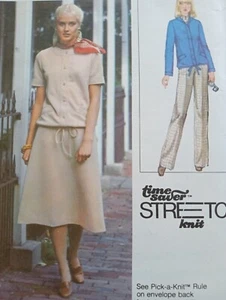 UC 8-12 Vintage 70s Jacket Skirt Pants Sewing Pattern Simplicity 8423 - Picture 1 of 2