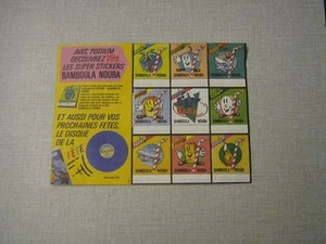 CLAUDE FRANCOIS SUPPLEMENT AUTOCOLLANT PODIUM d - Picture 1 of 1