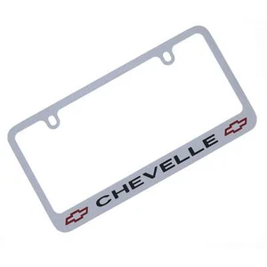 Chevrolet Chevelle License Plate Frame (Chrome) - Picture 1 of 4