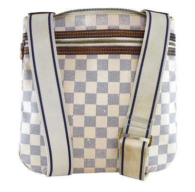 Auth Louis Vuitton Pochette Bosphore Crossbody Bag Azur JUNK N51112 LV 48424 - Image 1 of 4