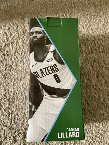 Damian Lillard Bobblehead Unopened 2019 BioFreeze Portland Trail Blazers New Cover