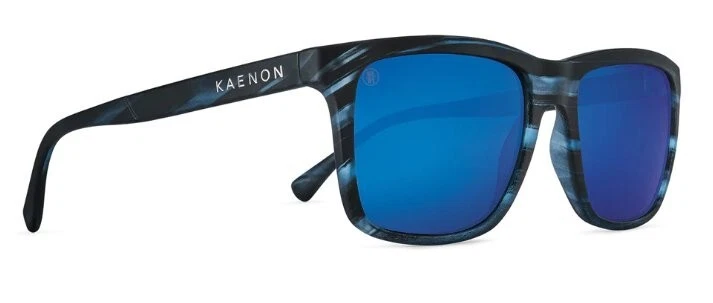 NOVO ÓCULOS DE SOL KAENON VENICE PACIFIC ATUAL COM LENTES POLARIZADAS ESPELHO AZUL - Imagem 1 de 1