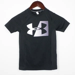 Camisa activa ajustada lateral de malla Under Armour Boys YSM (8) - Imagen 1 de 4