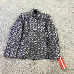 NINA MCLEMORE Jacket Womens 6 Bargello Arrows Shirt Jacket Coat Blazer $ 595 - Picture 1 of 8