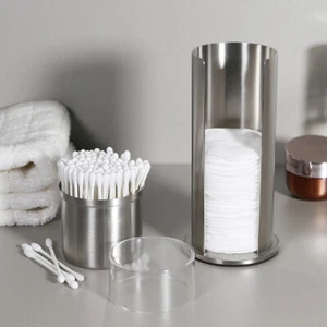 Cotton Swab Dispenser Swabs Storage Box Cotton Balls Dispenser - Picture 1 of 11
