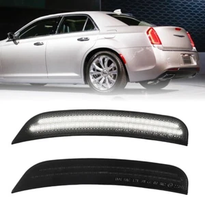 Luces LED laterales dinámicas blancas para Chrysler 300 300S 2015-2023 - Imagen 1 de 12