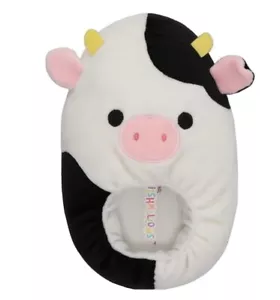 Squishmallow Slippers Cow Connor Size 4-5 Youth 7-9 Womens - Picture 1 of 2