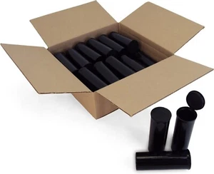 (30) Pop Top Bottles - Black 60 Dram 7.5 Fl Oz Herbs Storage Meds Spices #PT60BK - Picture 1 of 3