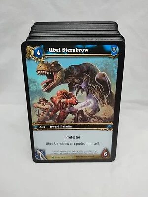 Lot Of (76) Wow TCG Fires Of Outland Alliance Commons And Uncommons - Image 1 of 4